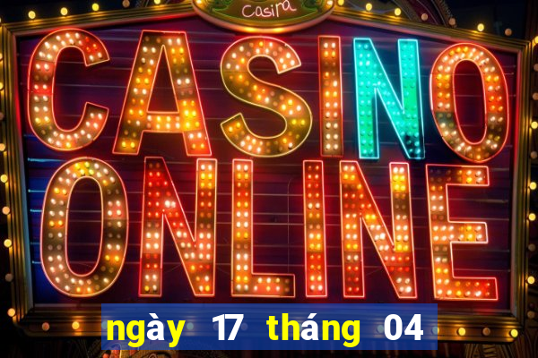 ngày 17 tháng 04 xổ số sóc trăng