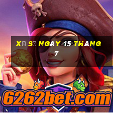 xổ số ngày 15 tháng 7