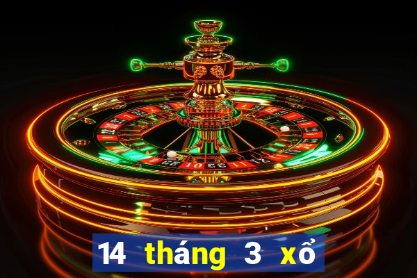 14 tháng 3 xổ số an giang