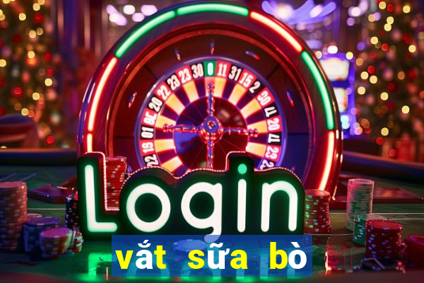 vắt sữa bò tại nhật bản