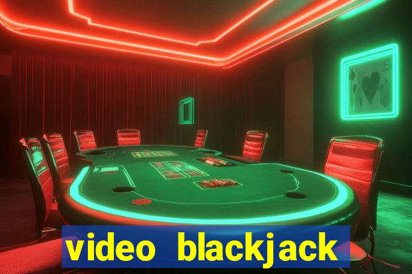 video blackjack strategy chart