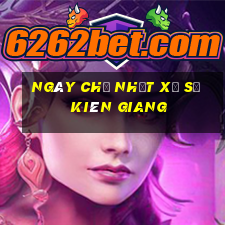 ngày chủ nhật xổ số kiên giang