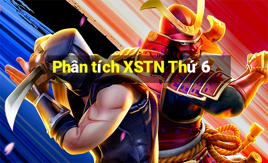 Phân tích XSTN Thứ 6