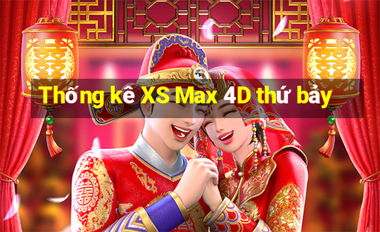 Thống kê XS Max 4D thứ bảy