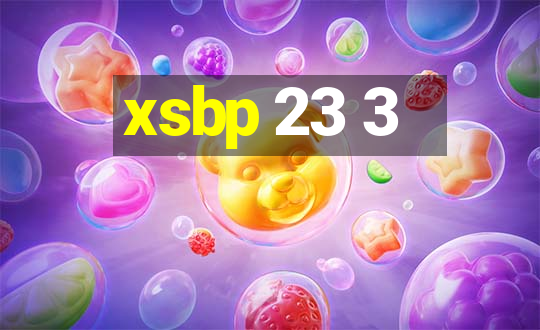 xsbp 23 3