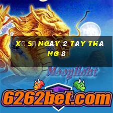 xổ số ngày 2 tây tháng 8