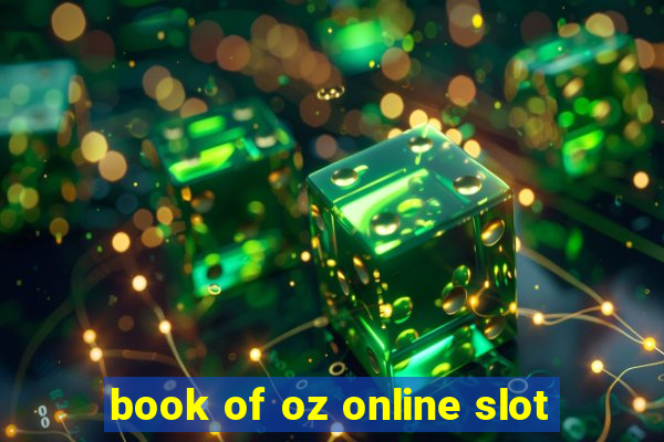 book of oz online slot