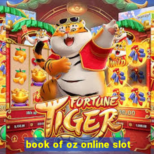 book of oz online slot