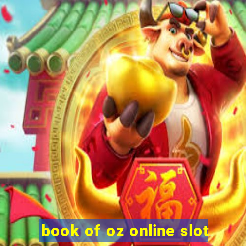 book of oz online slot