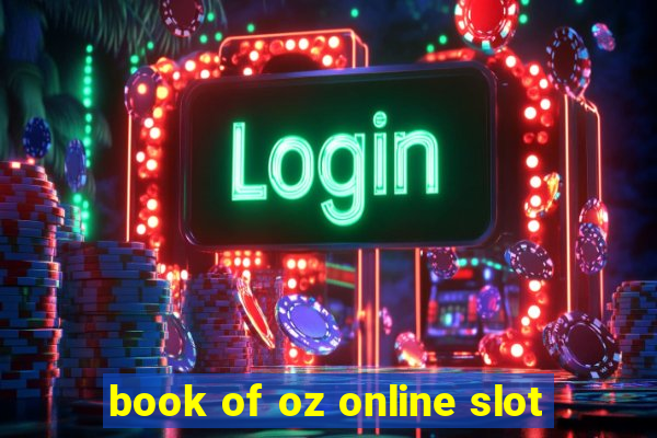 book of oz online slot