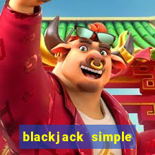 blackjack simple strategy card