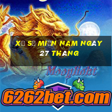 xổ số miền nam ngày 27 tháng