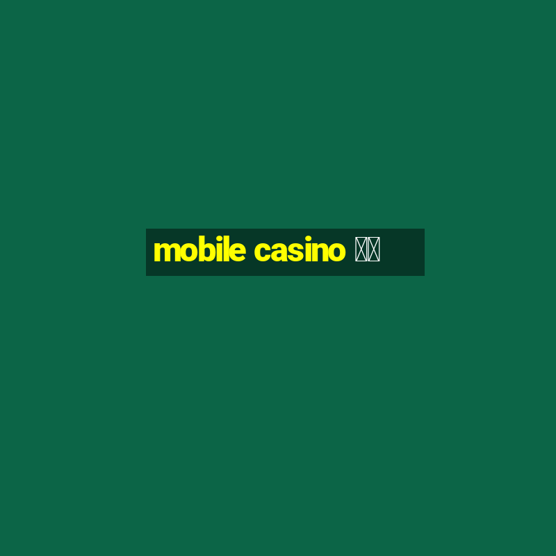 mobile casino 日本