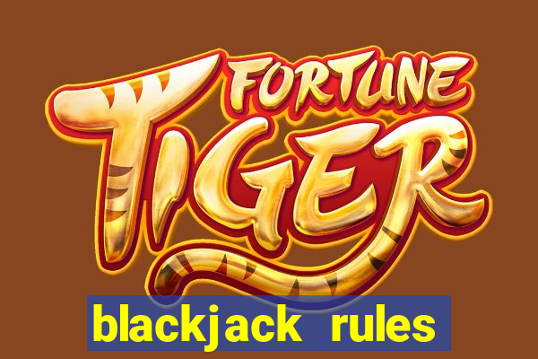 blackjack rules cards uk