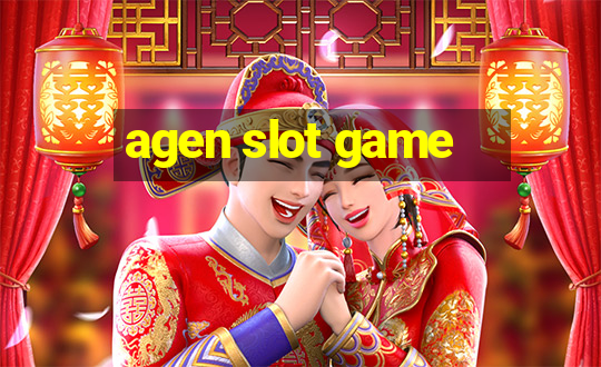 agen slot game