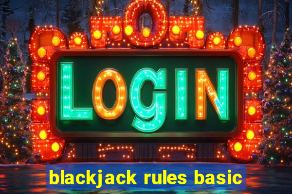 blackjack rules basic