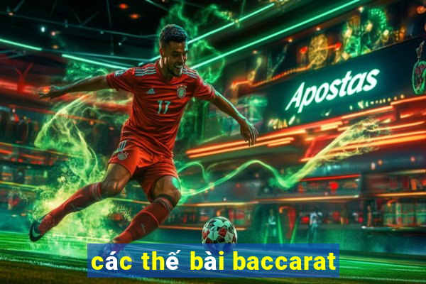 các thế bài baccarat