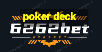 poker deck