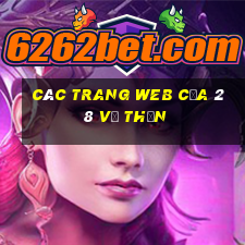 Các trang web của 28 vị thần