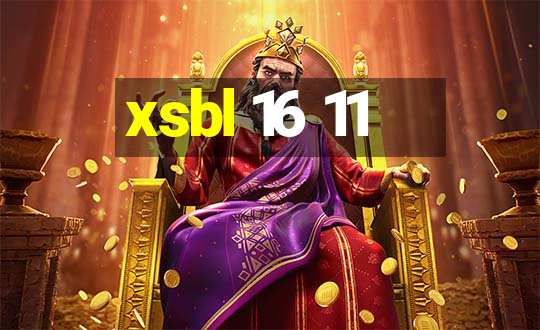 xsbl 16 11