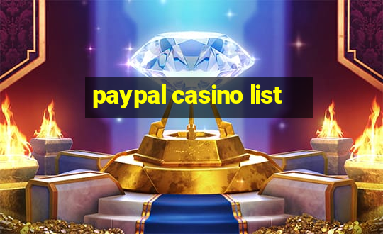 paypal casino list