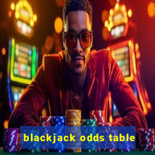 blackjack odds table