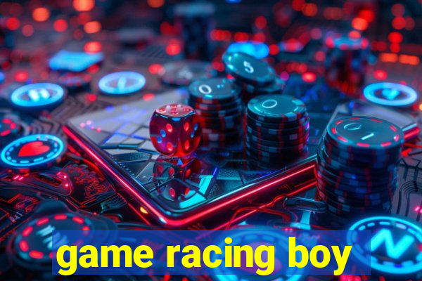 game racing boy