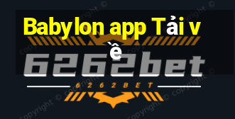 Babylon app Tải về