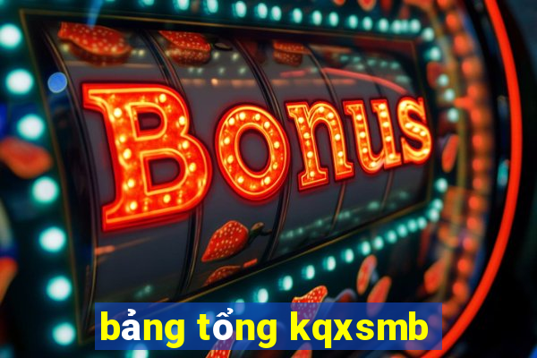 bảng tổng kqxsmb