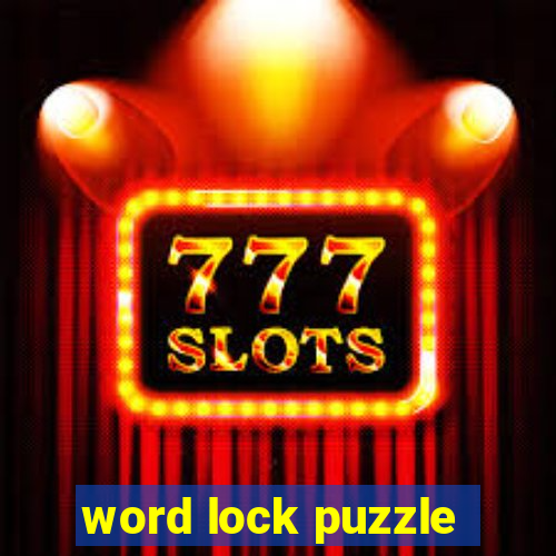 word lock puzzle