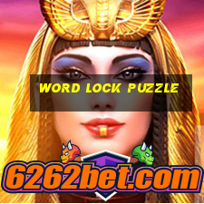 word lock puzzle