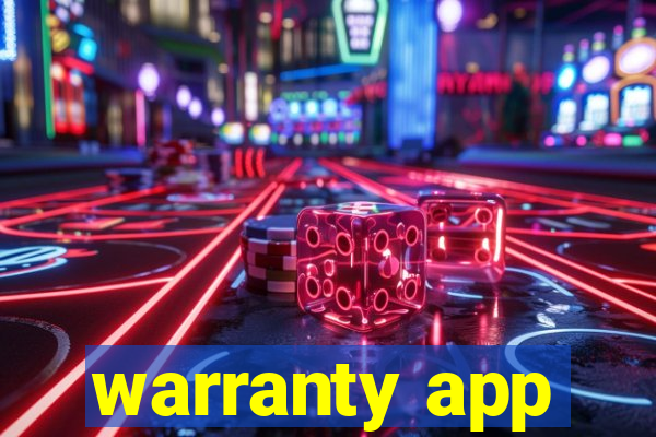 warranty app