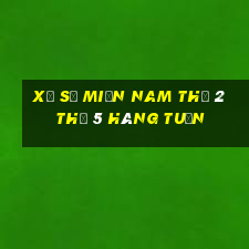 xổ số miền nam thứ 2 thứ 5 hàng tuần