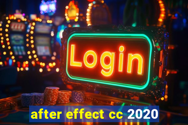 after effect cc 2020