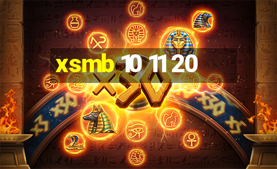 xsmb 10 11 20