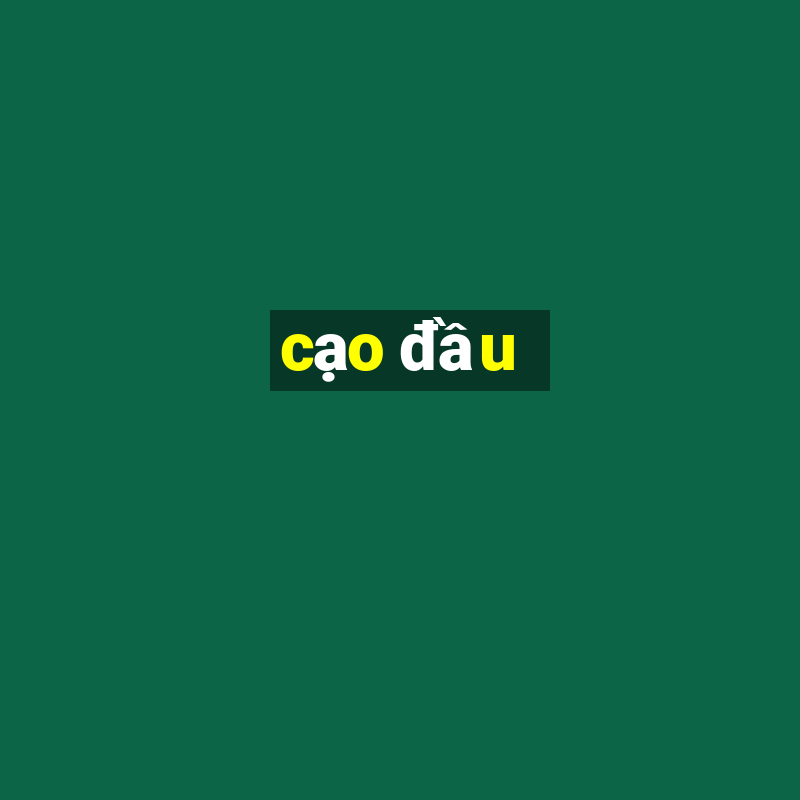 cạo đầu