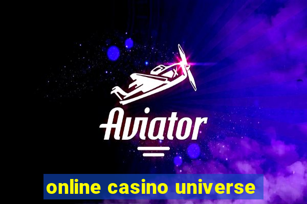 online casino universe