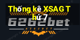 Thống kê XSAG Thứ 7