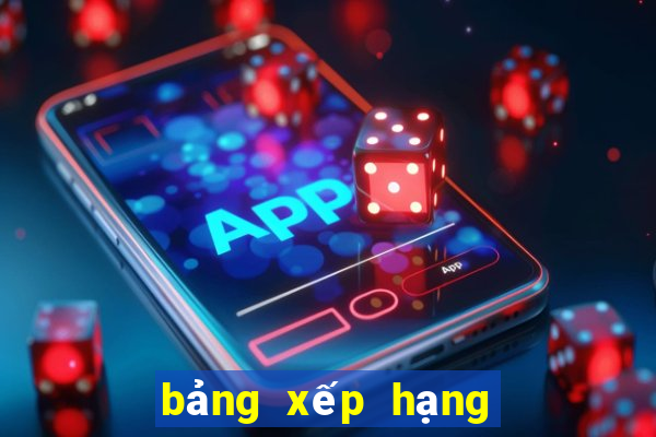 bang xep hang bong da