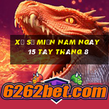 xổ số miền nam ngày 15 tây tháng 8