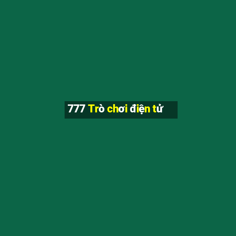 777 Trò chơi điện tử