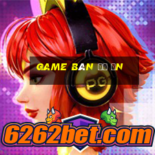 game bán đồ ăn