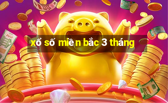 xổ số miền bắc 3 tháng