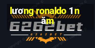 lương ronaldo 1 năm