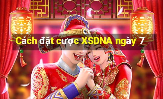 Cách đặt cược XSDNA ngày 7