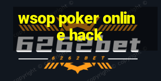 wsop poker online hack