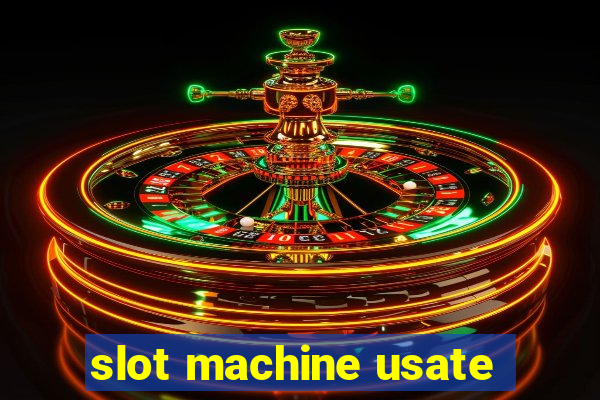 slot machine usate