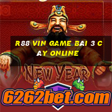 R88 Vin Game Bài 3 Cây Online