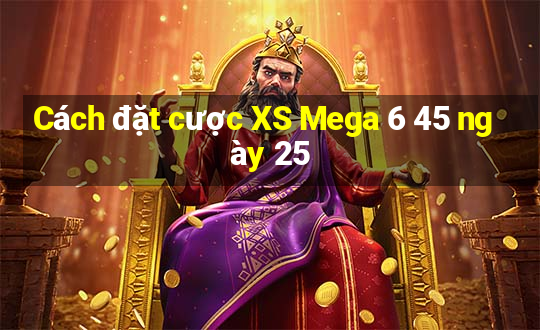 Cách đặt cược XS Mega 6 45 ngày 25