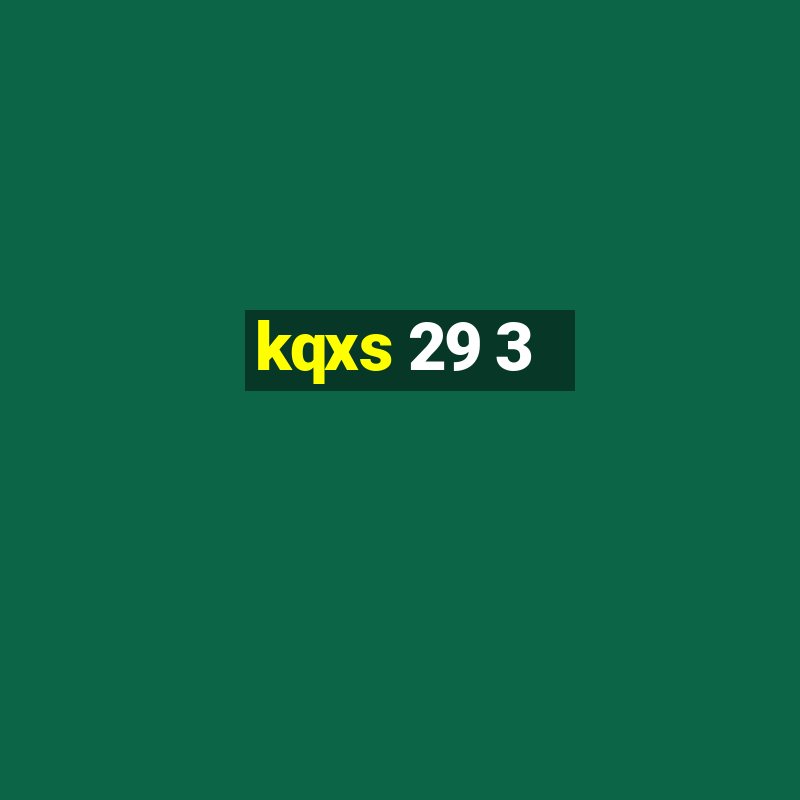 kqxs 29 3